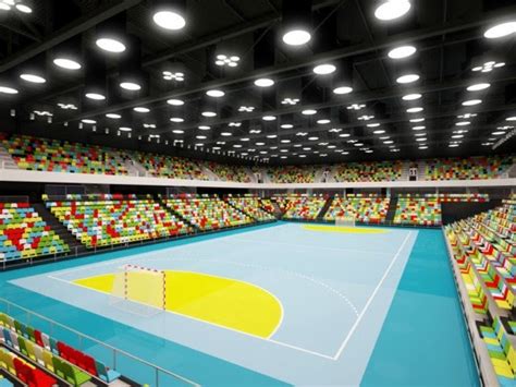 2012 Handball Arena in London, UK | Interior Contemporer Interior Contemporary