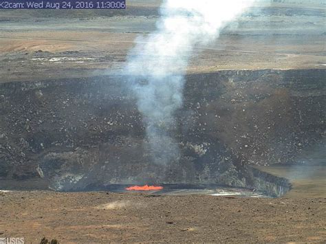 Kilauea Lava Lake Rises To Highest Level In Over A Year