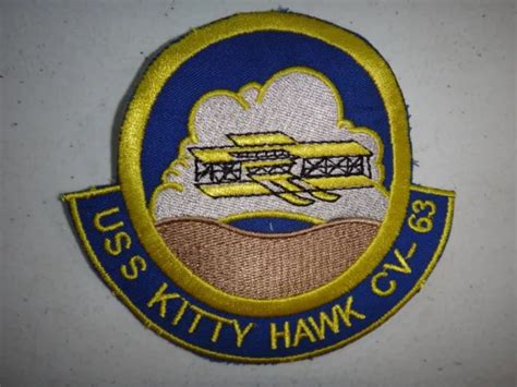 VIETNAM WAR PATCH US Navy Aircraft Carrier USS KITTY HAWK CV-63 $12.38 ...
