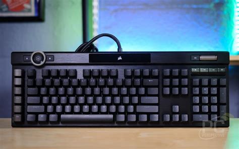 CORSAIR K100 RGB Optical-Mechanical Gaming Keyboard Review - PC Perspective