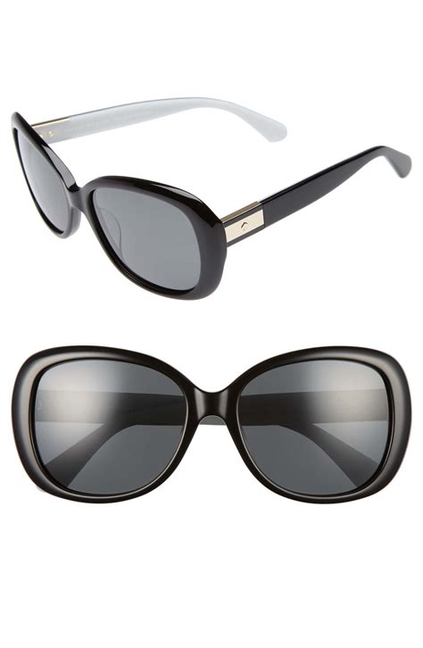 kate spade new york judyann 56mm polarized sunglasses | Nordstrom ...