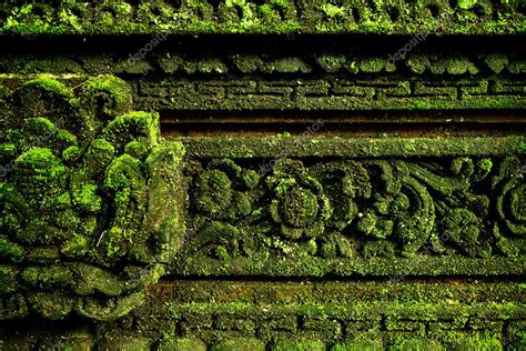 Moss on stone wall — Stock Photo © Redchanka #127319910