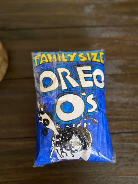 Oreo os cereal paper squishy | Etsy