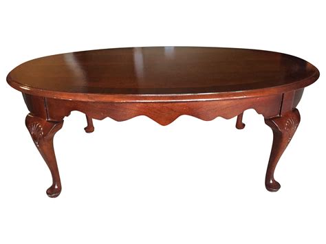 Vintage Queen Anne Style Coffee Table | Chairish