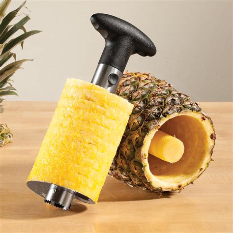 Pineapple Slicer and Corer - Pineapple Tool - Spiral Slicer - Miles Kimball