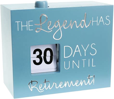 The Countdown Calendar To Retirement - Get Your Calendar Printable