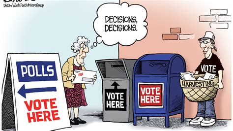 Wednesday Cartoon: Lots of voting options, maybe 1 too many