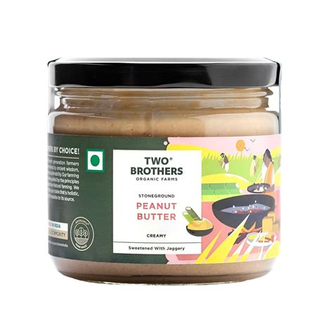 Two Brothers Creamy Peanut Butter Price - Buy Online at Best Price in India