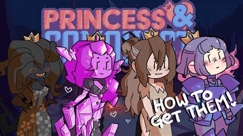 How to get Eldritch, Crystal, Wendigo and Crusader Princess - Princess & Conquest - YouTube