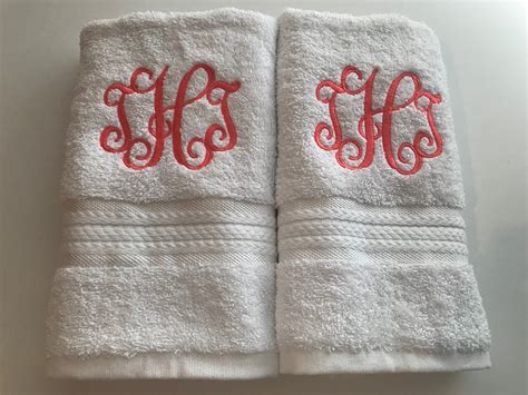 Monogrammed Towels