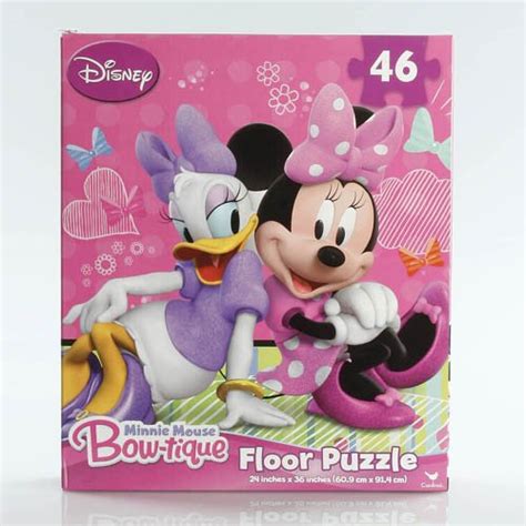 minnie mouse games: Minnie Mouse Floor Puzzle