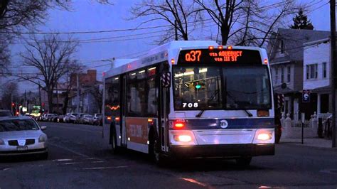 MTA 2009 Orion VII Next Gen Hybrid Bus 4153 - YouTube