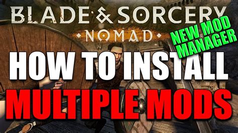 How to install MULTIPLE MODS to Blade & Sorcery NOMAD | Oculus quest 2 ...