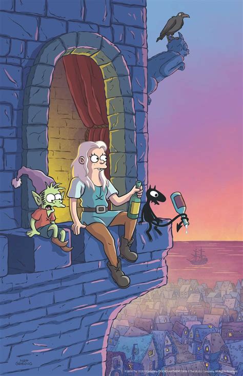 Disenchantment: Ya tenemos imágenes de la nueva serie de Matt Groening para Netflix | Cartoon ...