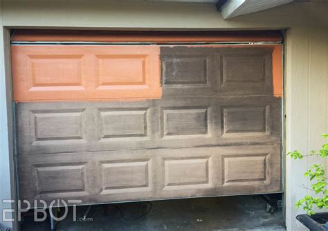 EPBOT: We Faux-Painted Our Garage Door!