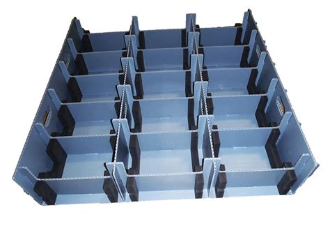 Corrugated Plastic Dunnage With Foam - Custom Equipment Company