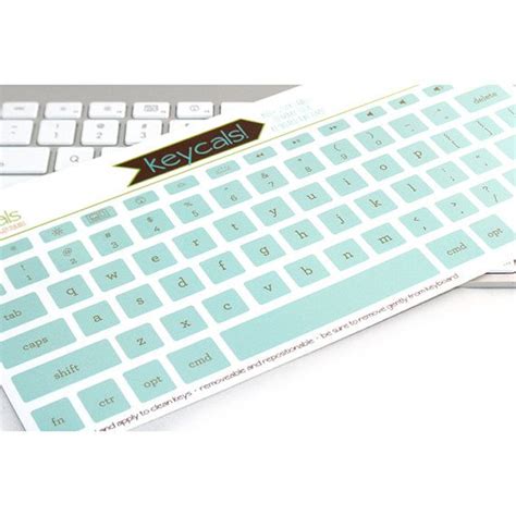 Mac Keyboard Stickers Elegant Blue Decal by kidecals on Etsy | Keyboard stickers, Keyboard ...