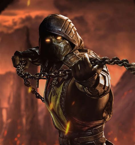 [100+] Mortal Kombat Scorpion Wallpapers | Wallpapers.com