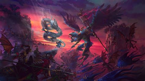 Total Warhammer III Faction 4K #7621f Wallpaper iPhone Phone