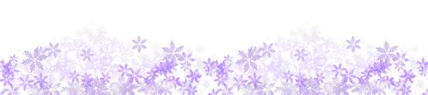 Snowflake Border PNGs for Free Download