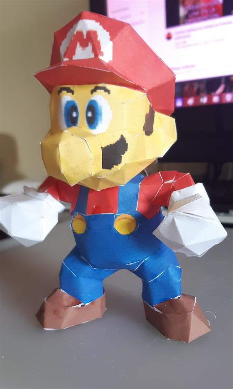 Awesome Mario 64 Papercraft | [+] FREEDOM