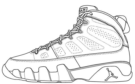 yeezy shoe coloring pages - Clip Art Library