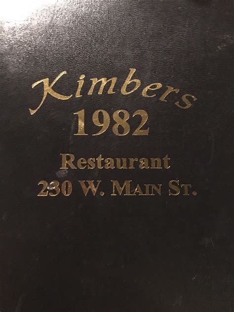 Kimber's Restaurant 230 W Main St, Gibsonville, NC 27249