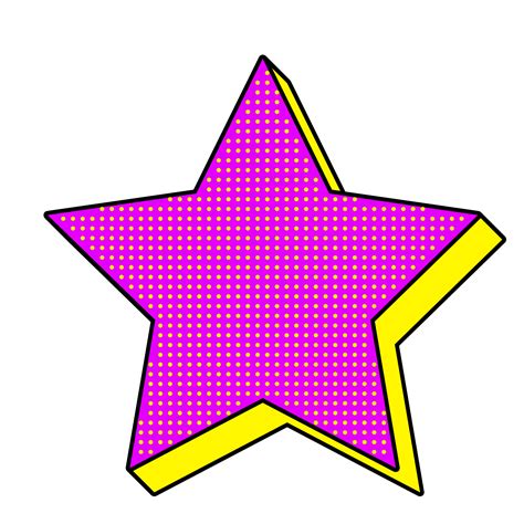 Abstract star shape retro style 80s-90s 8507489 PNG