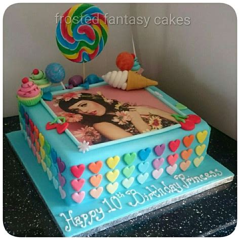 Katy Perry candyland cake | Festa, Exercício para perder barriga, Perder barriga