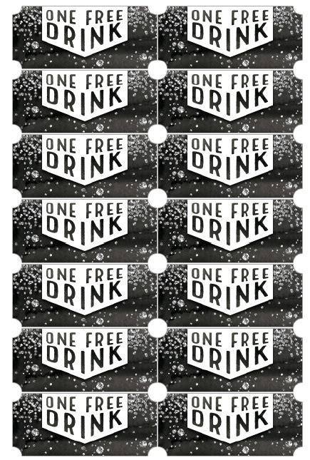 Printable Free Drink Voucher Template - Free Templates Printable