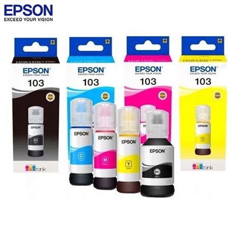 Epson 103 Original Ink Set | The Custom Seen| Color Printer Ink