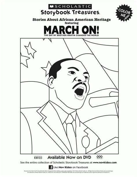 Martin Luther King Coloring Pages Free - Coloring Home