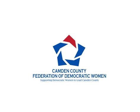 Feminine, Elegant, Democratic Logo Design for Camden County Federation ...