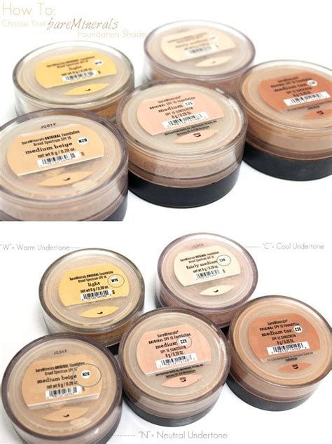 How to Choose Your @bareMinerals Foundation Shade | This post shares all of the details you'll ...