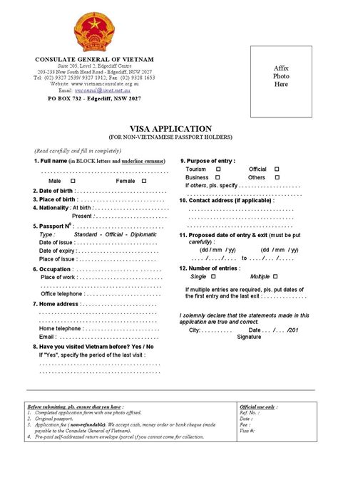 Vietnam visa application form: An easy guide!