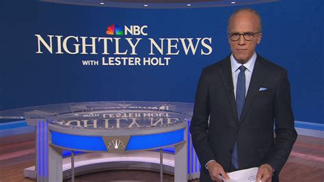 Watch NBC Nightly News with Lester Holt Excerpt: Nightly News Full Broadcast (March 9th) - NBC.com