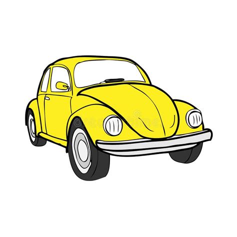 Beetle Car Stock Vector - Image: 44667763