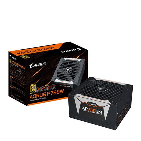 AORUS P750W 750 Watt 80+ GOLD Fully Modular PSU/Power Supply