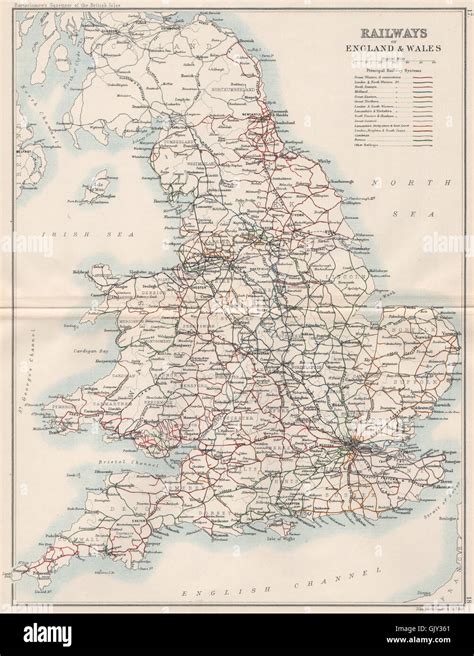 ENGLAND & WALES RAILWAYS. LNWR GWR NE Midland Great Eastern L&SW &c ...