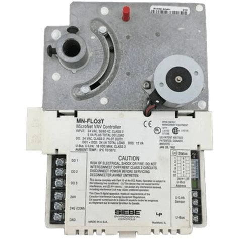 MN-FLO3T | Invensys MicroNet VAV Variable Air Volume Controller