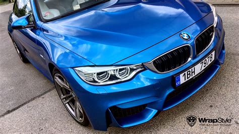 BMW M4 - Blue Metallic wrap | WrapStyle