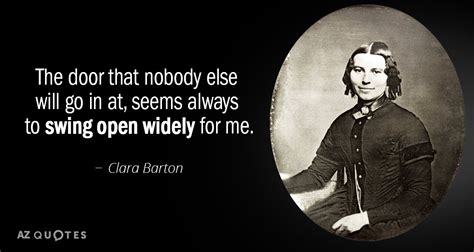 TOP 25 QUOTES BY CLARA BARTON | A-Z Quotes