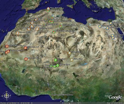 Sahara Desert Climate Map