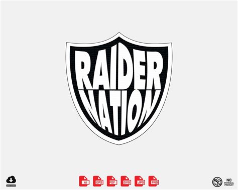 Raider Nation Vector ai, Eps, SVG, PDF and Image jpg, Png - Etsy