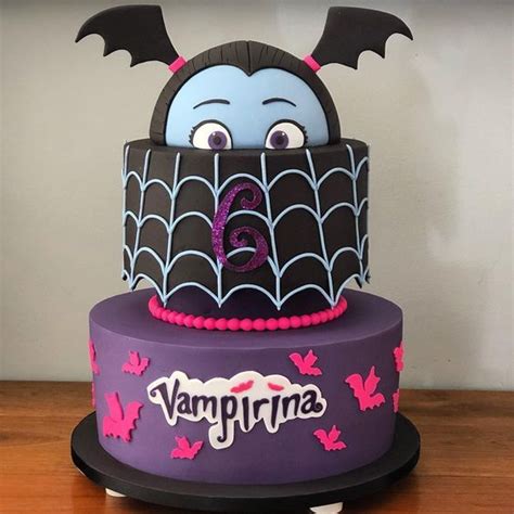 17 Fun Vampirina Party Ideas | Birthday party cake, 3rd birthday cakes ...