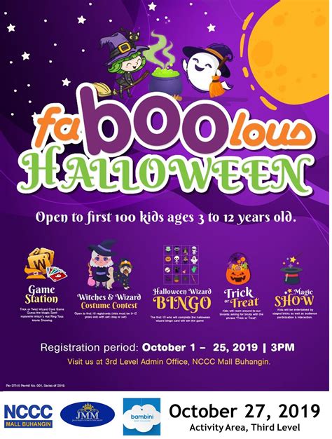 NCCC Mall Halloween 2019 - My Davao City Events Calendar