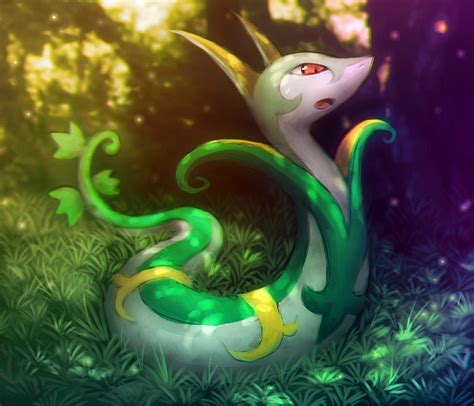 Serperior by Pikishi on DeviantArt