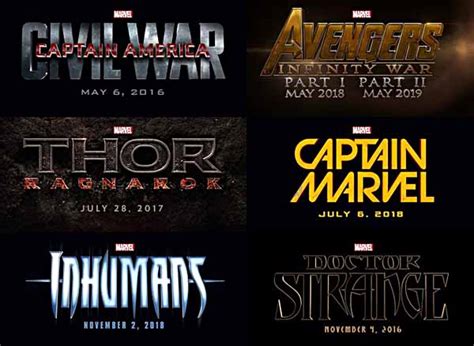 Marvel Movie Logos, A New Trend? - Todd's Blog