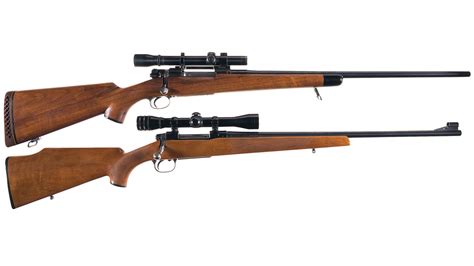 Two Bolt Action Rifles with Scopes | Rock Island Auction