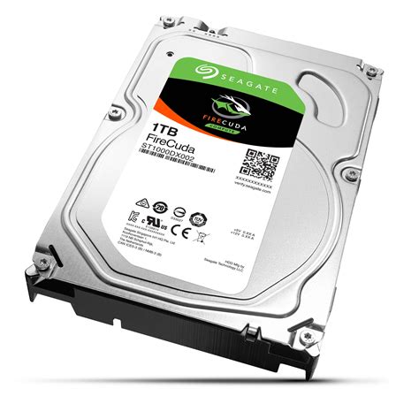 Seagate 1TB FireCuda SATA III 3.5" Internal Hybrid ST1000DX002